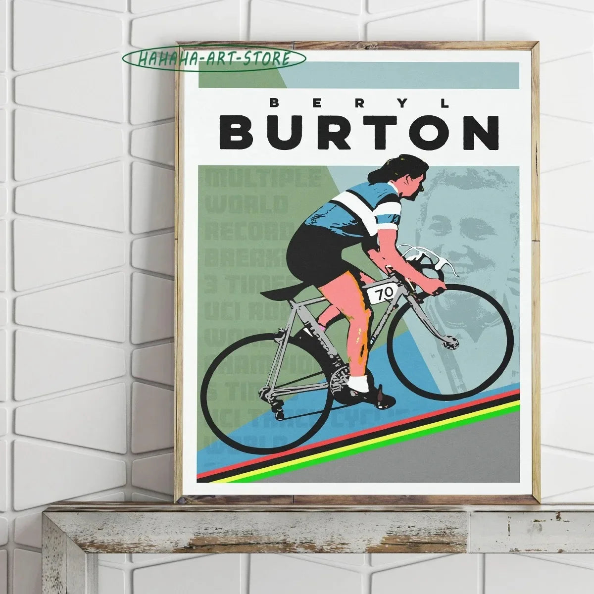Cycling Legends Canvas Prints