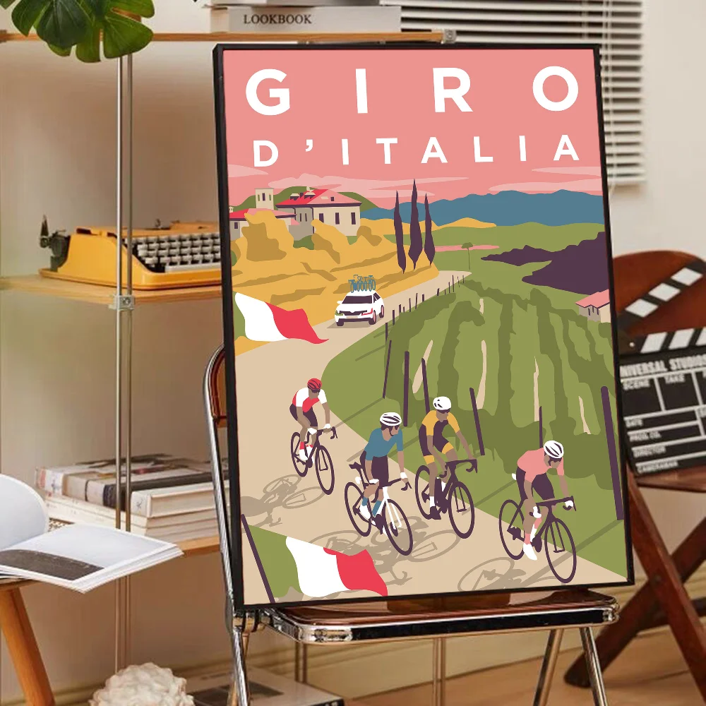 Classic Cycling Race Prints