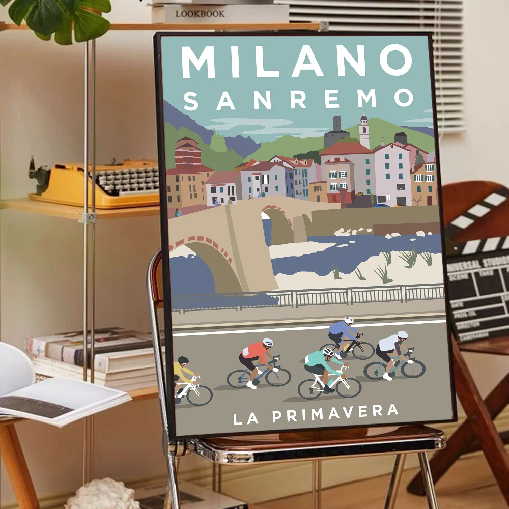 Classic Cycling Race Prints