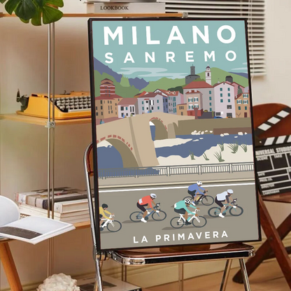 Classic Cycling Race Prints