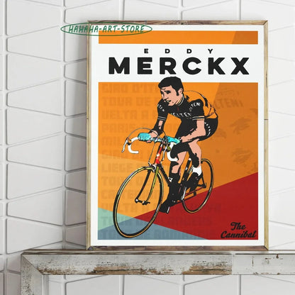 Cycling Legends Canvas Prints