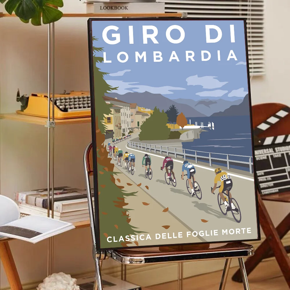 Classic Cycling Race Prints