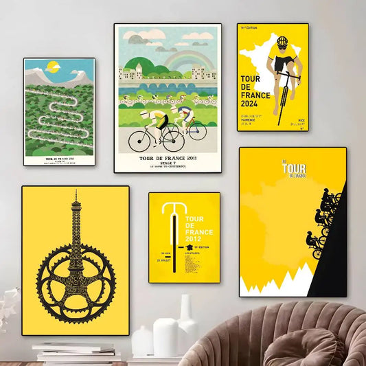 Vintage Bike Racing Prints