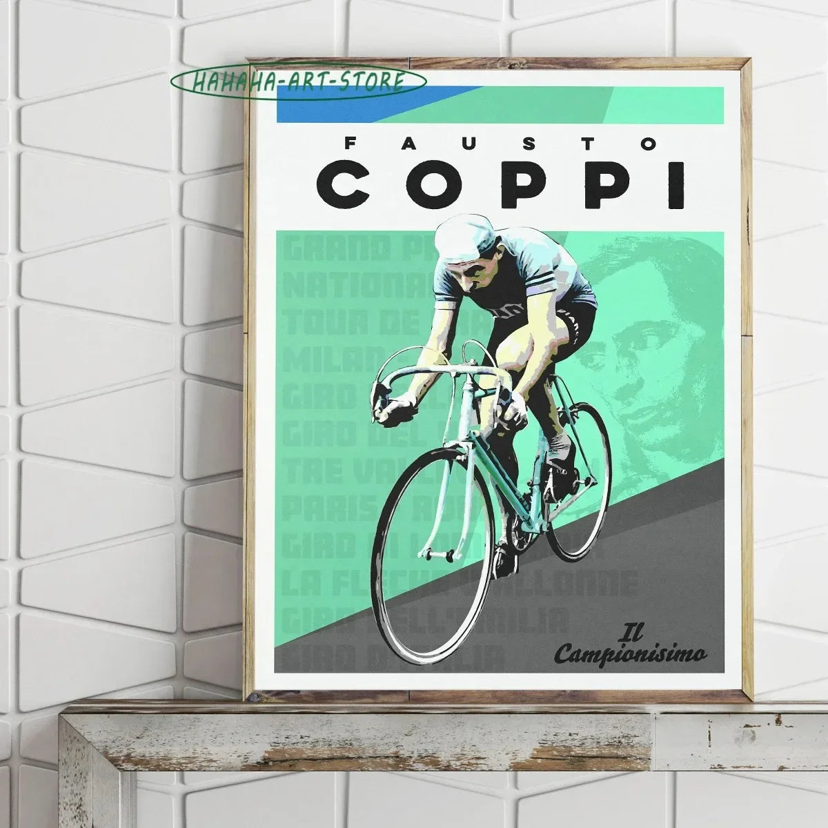 Cycling Legends Canvas Prints